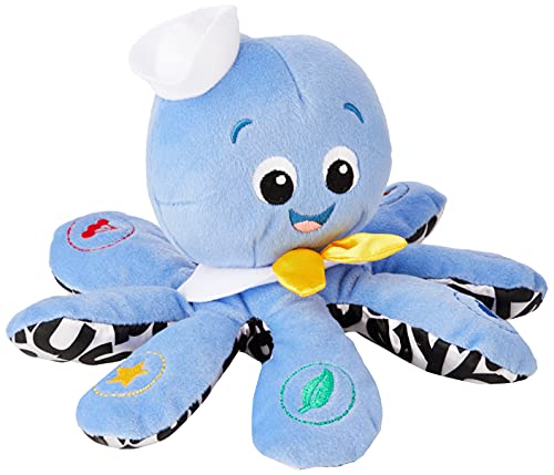 Baby Einstein Octoplush Musical Octopus Stuffed Animal Plush Toy, Age 3 Month+, Blue, 11'