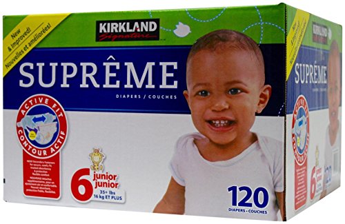 Kirkland Diapers - Size 6-120 ct