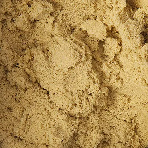 Sensory Sand 11 Pounds Bulk Beige Natural or Tan Color Sand 5 Bags of 2.2 lbs Sand with Container Great to Refill a Sand Table Sandbox or Sand Tray