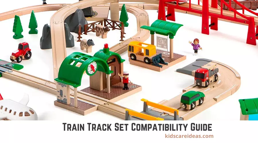 1 Set Wooden Train Stop Track Railway Accessories Compatible All Major Brand DIU 