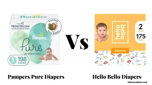 Hello Bello vs Pampers Pure diapers
