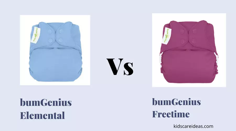 bumgenius Elemental vs Freetime:What’s Better Cloth Diaper?