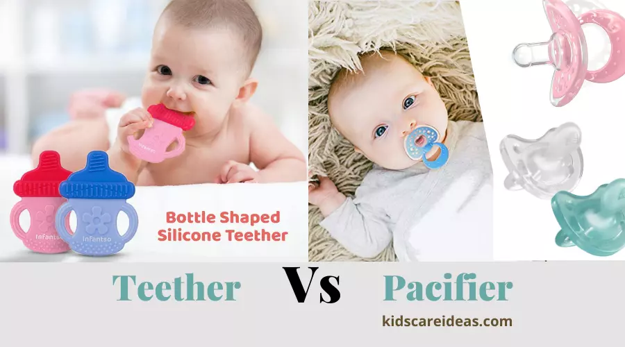 Teether vs Pacifier