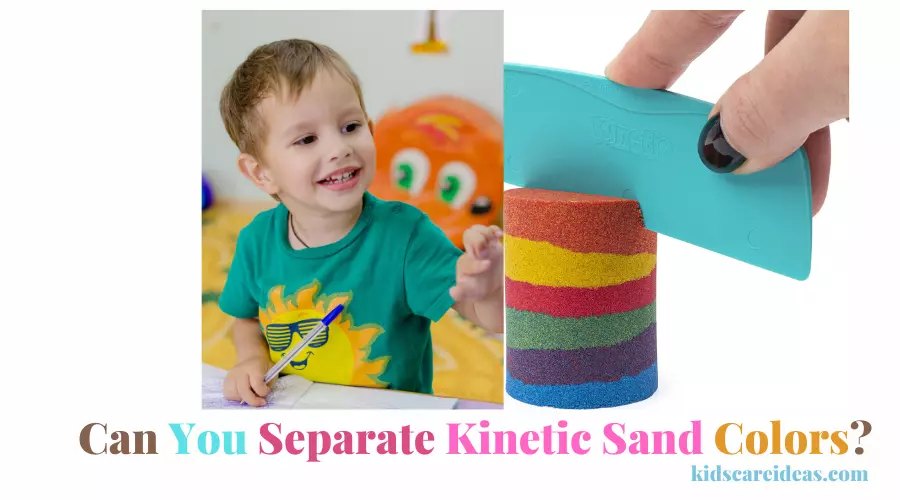 Can You Separate Kinetic Sand Colors?