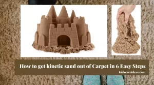 How to get kinetic Sand out of Carpet