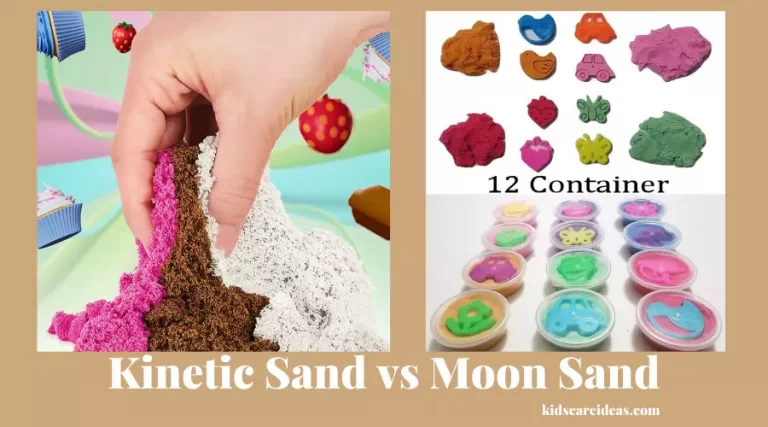 Kinetic Sand vs Moon Sand