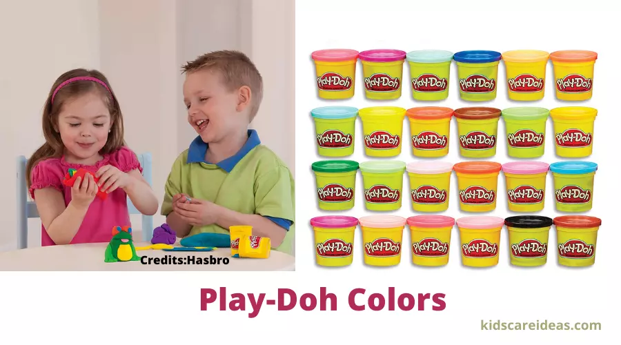 Play-Doh Colors: (What makes brown, black)-( ͡° ͜ʖ ͡°)