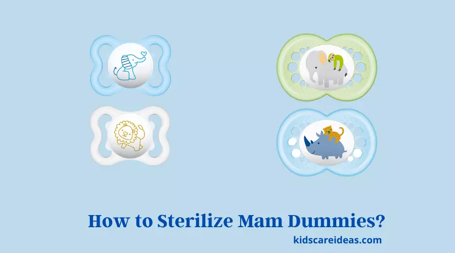 How to Sterilize Mam Dummies? {How long to sterilize them?}