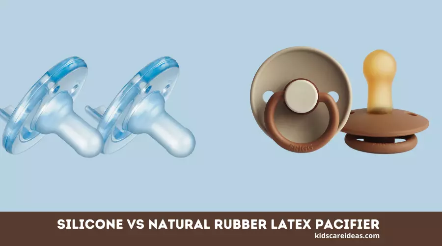 Rubber VS Silicone Pacifier: Differences(What’s BETTER?)