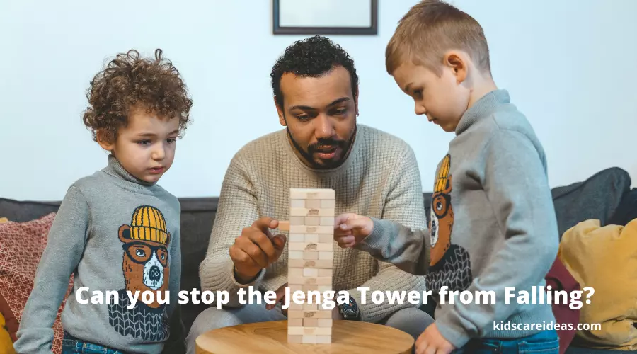 Can you stop Jenga tower falling