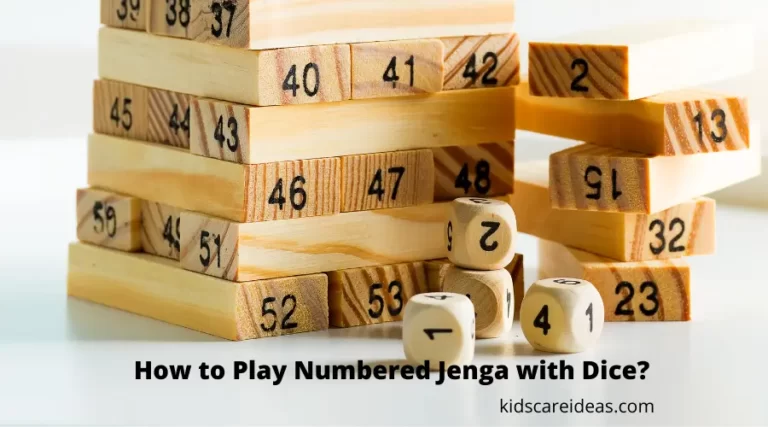 How to play Numbered Jenga with Dice