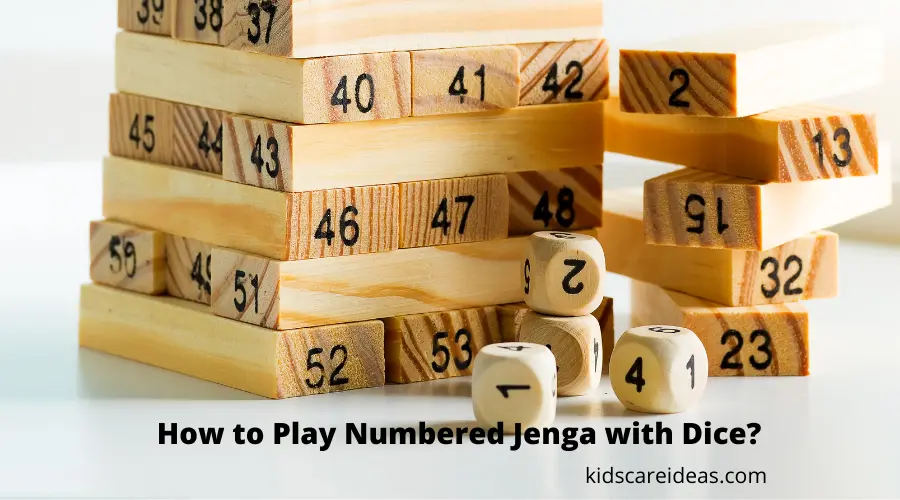 How to Play Numbered Jenga with Dice (with 1,2,4 Dice)