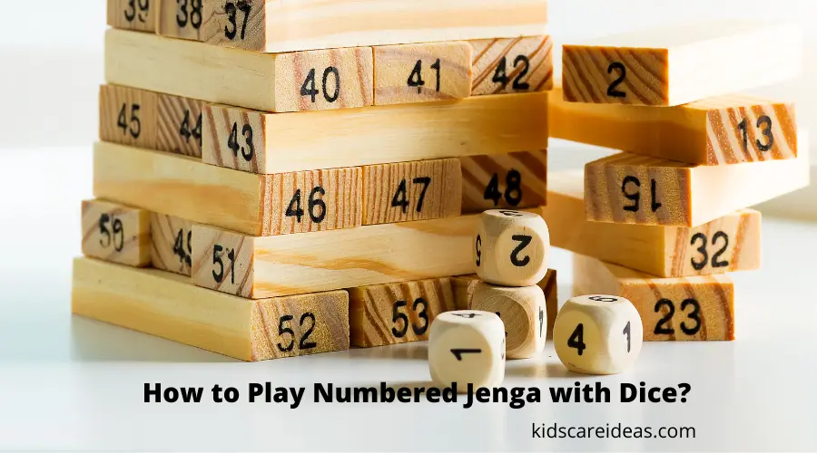 How to Play Jenga Wooden Blocks Game with Dice – Erenjoy