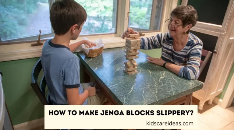 how to make jenga blocks slippery
