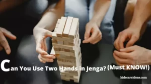 can you use two hands in Jenga