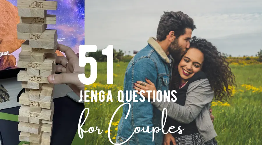 51 Jenga Questions for Couples (3 SETS!)