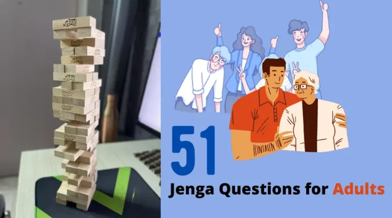 Jenga Questions for Adults