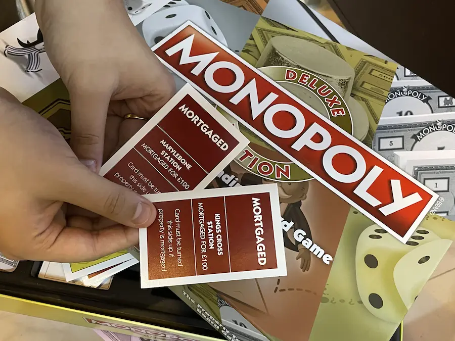 Image of Mortgage Property in monopoly