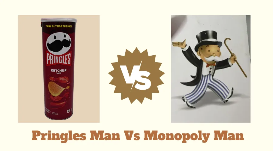 Monopoly Man Vs Pringles Man: Differences