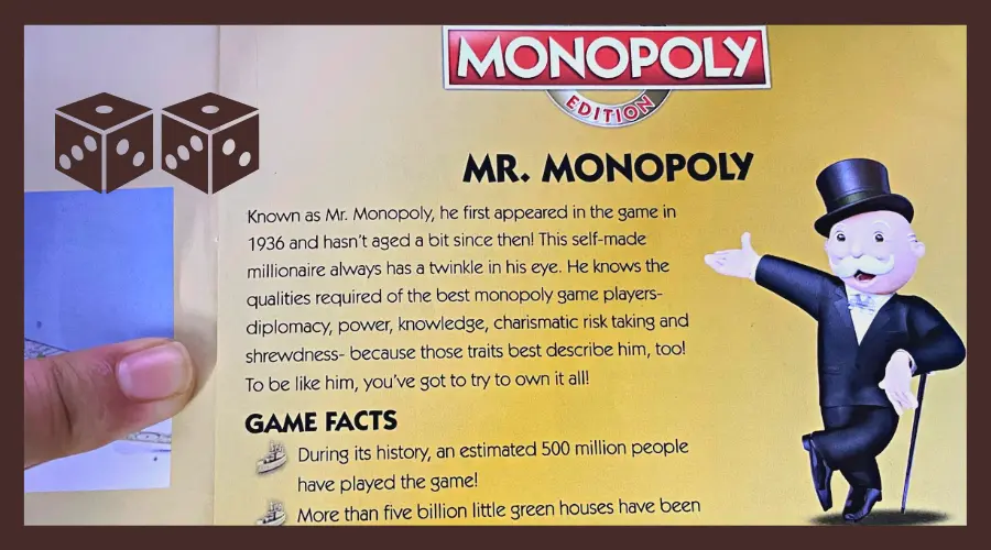 Monopoly Man from Rule Book