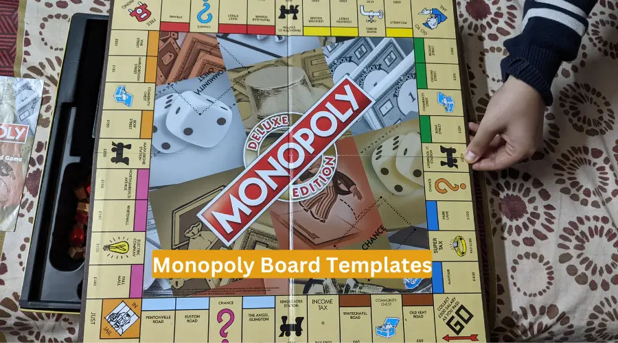 Monopoly Board Template