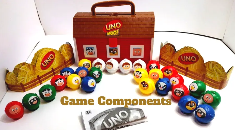 UNO Moo Game Components