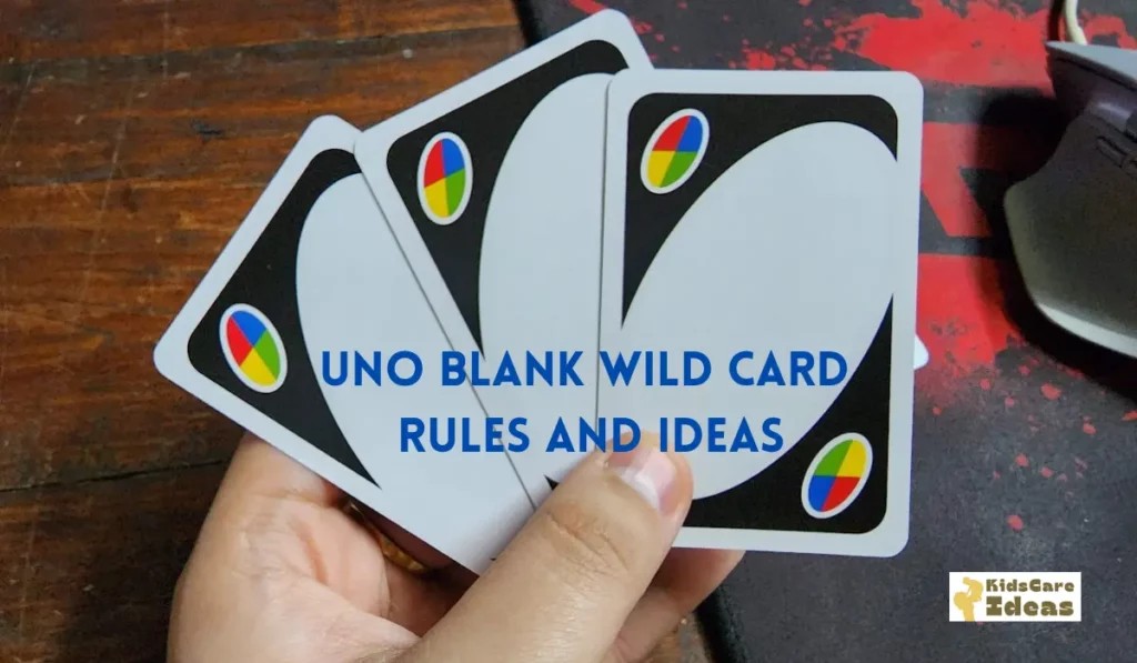 UNO Blank Wild card Rules and Ideas