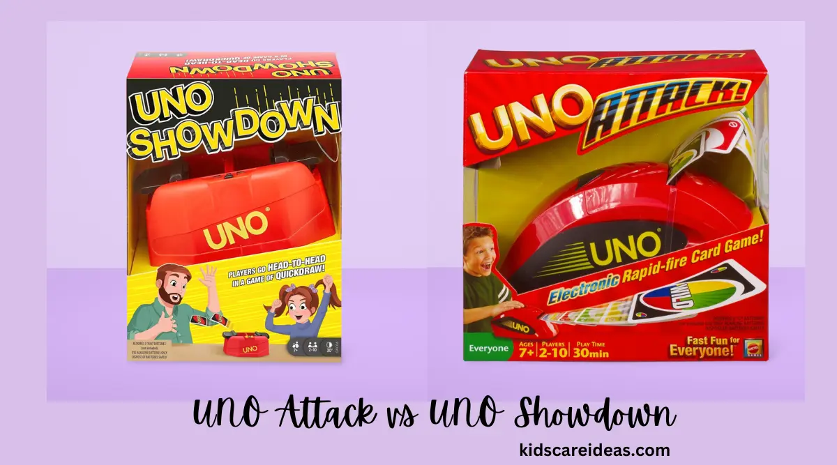 UNO Attack vs UNO Showdown