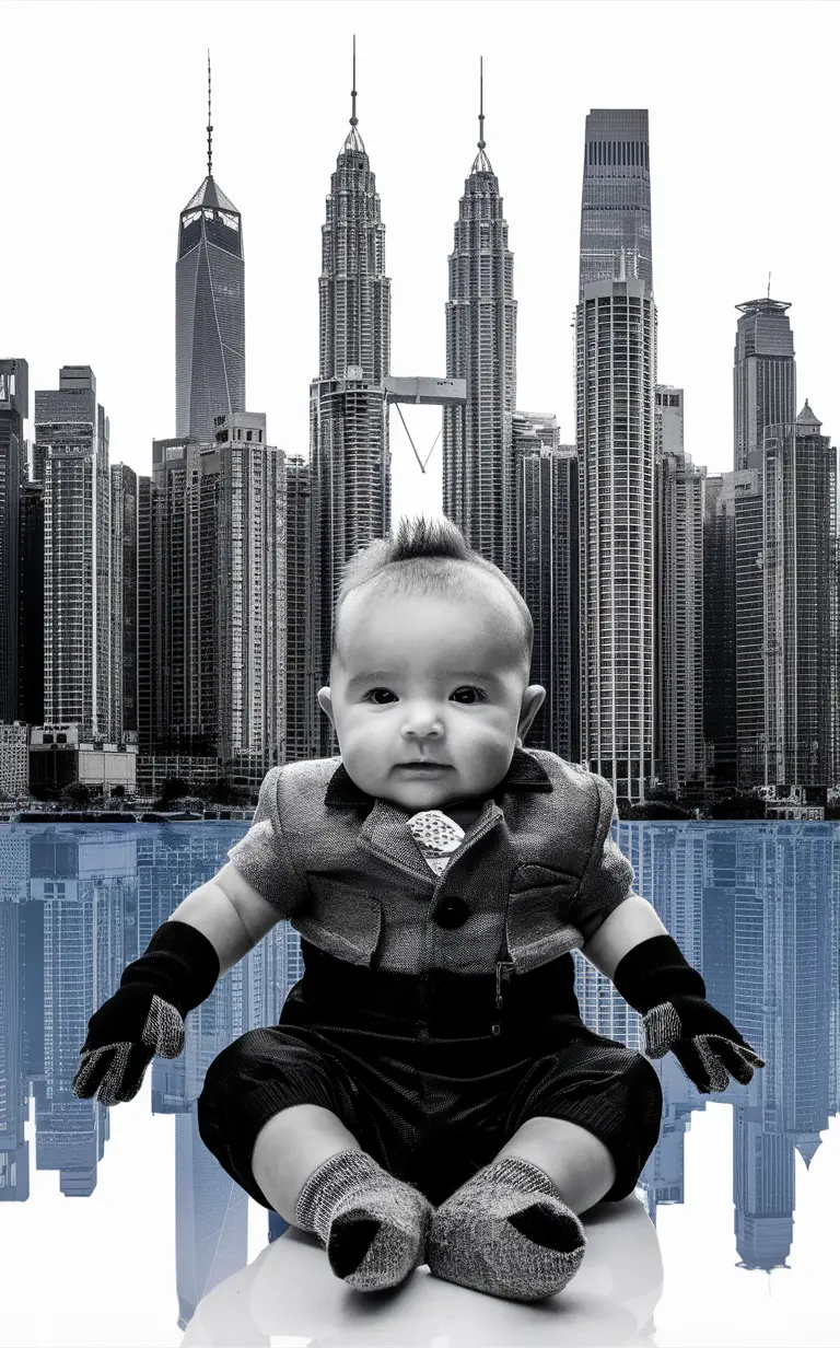 Cityscape baby tour