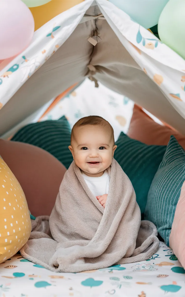 Indoor Blanket Fort