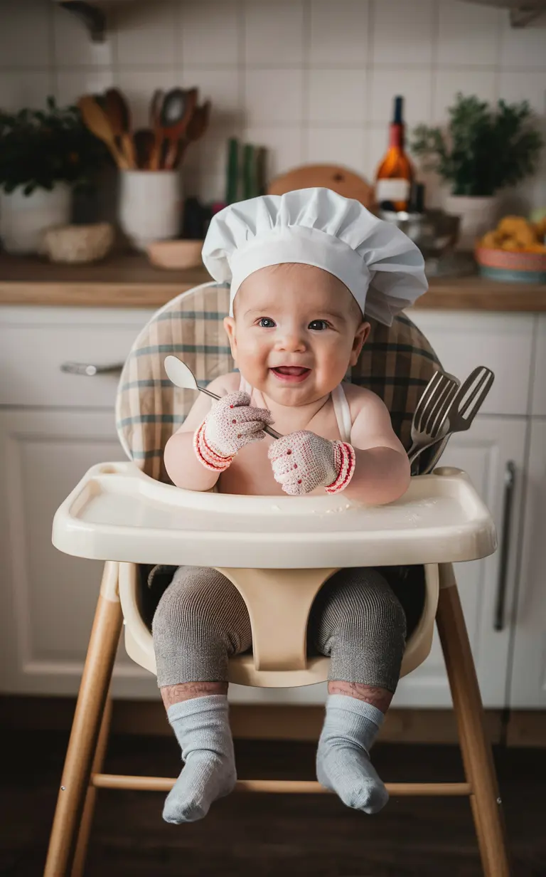 Tiny Chef in the Kitchen