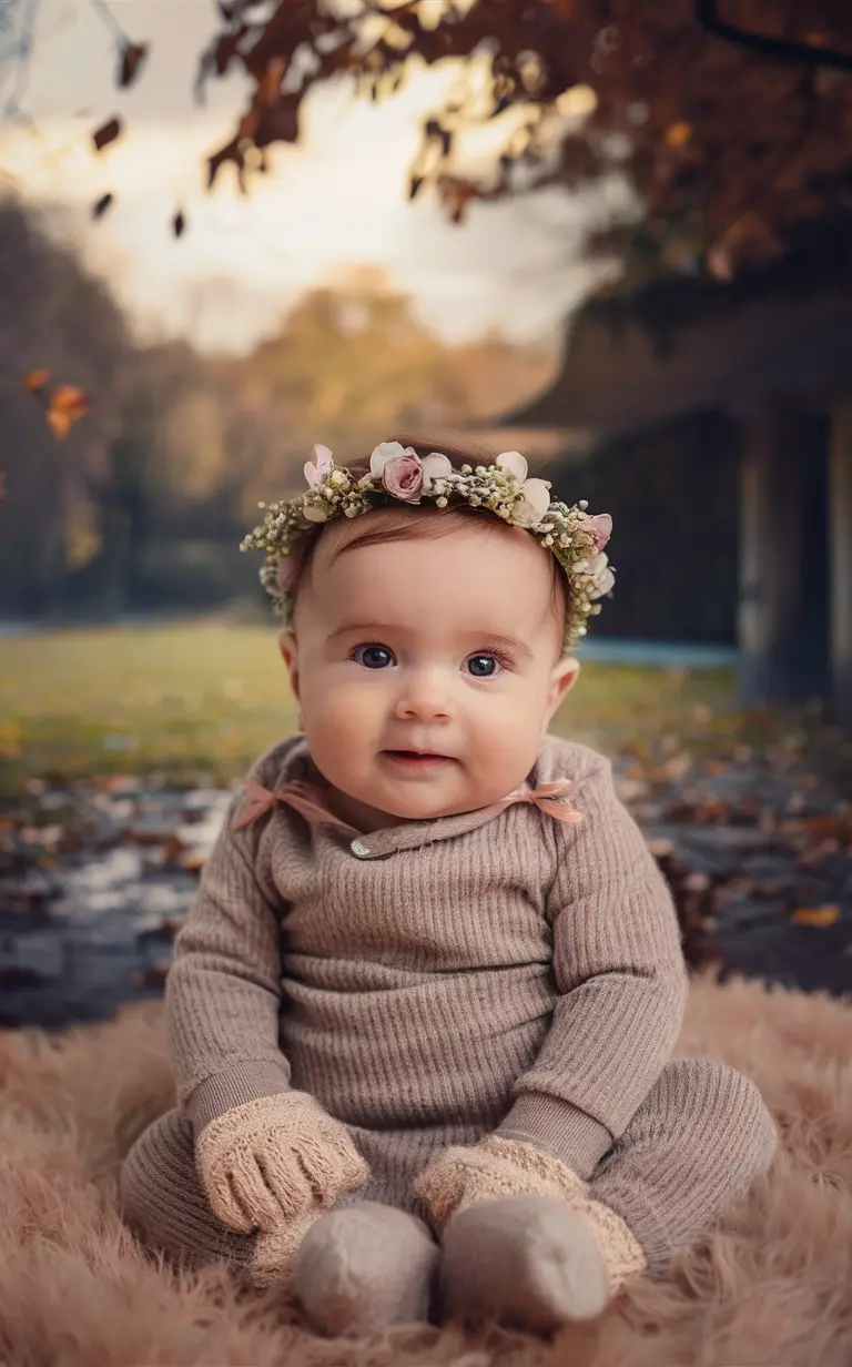 Flower crown portraits