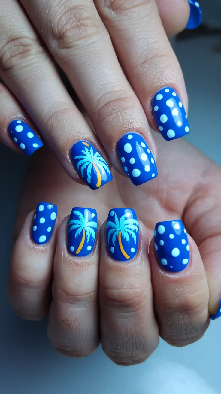 Blue Tropical Vibes