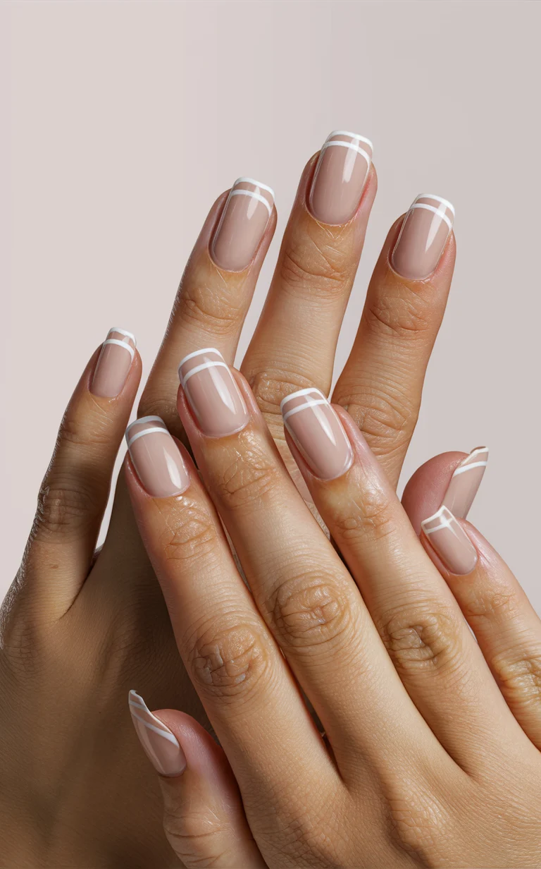 Sophisticated Nude Nails