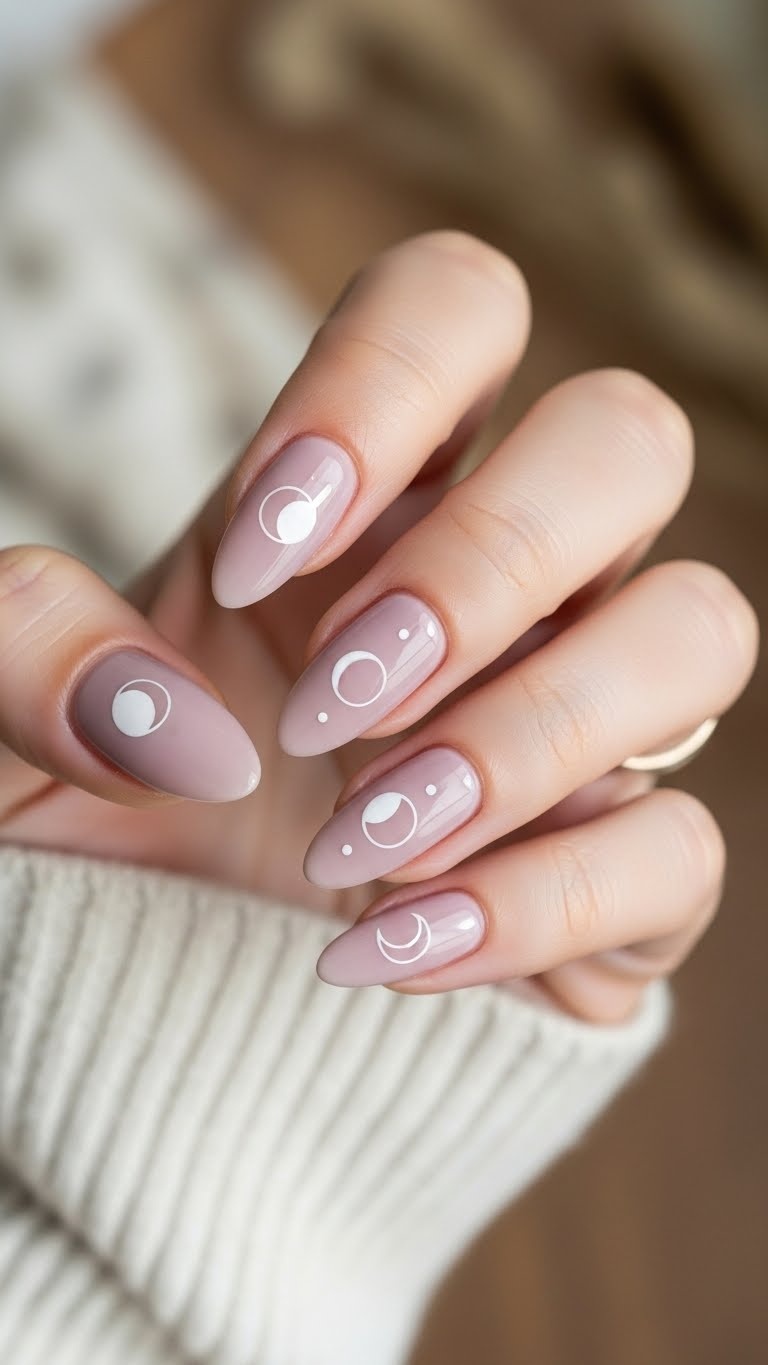 Minimalist Moon Phases