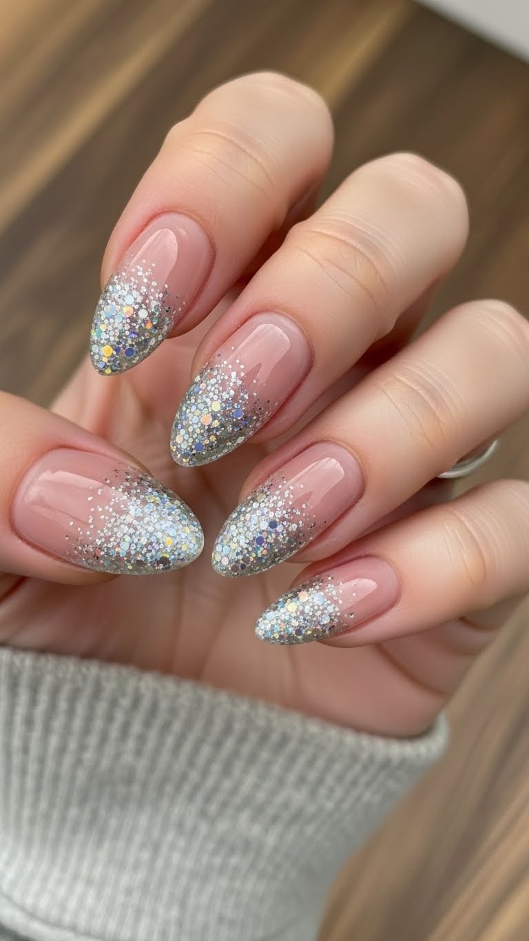 Sparkly Glitter Tips