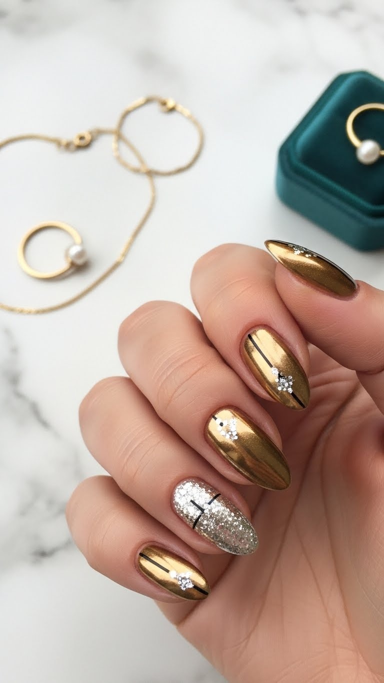 Modern Metallic Glam