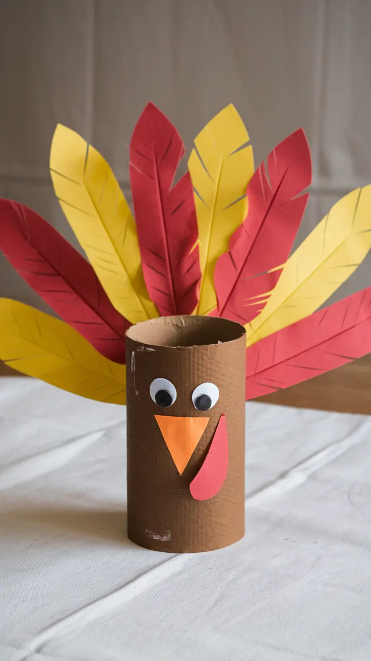 Toilet Paper Roll Turkeys