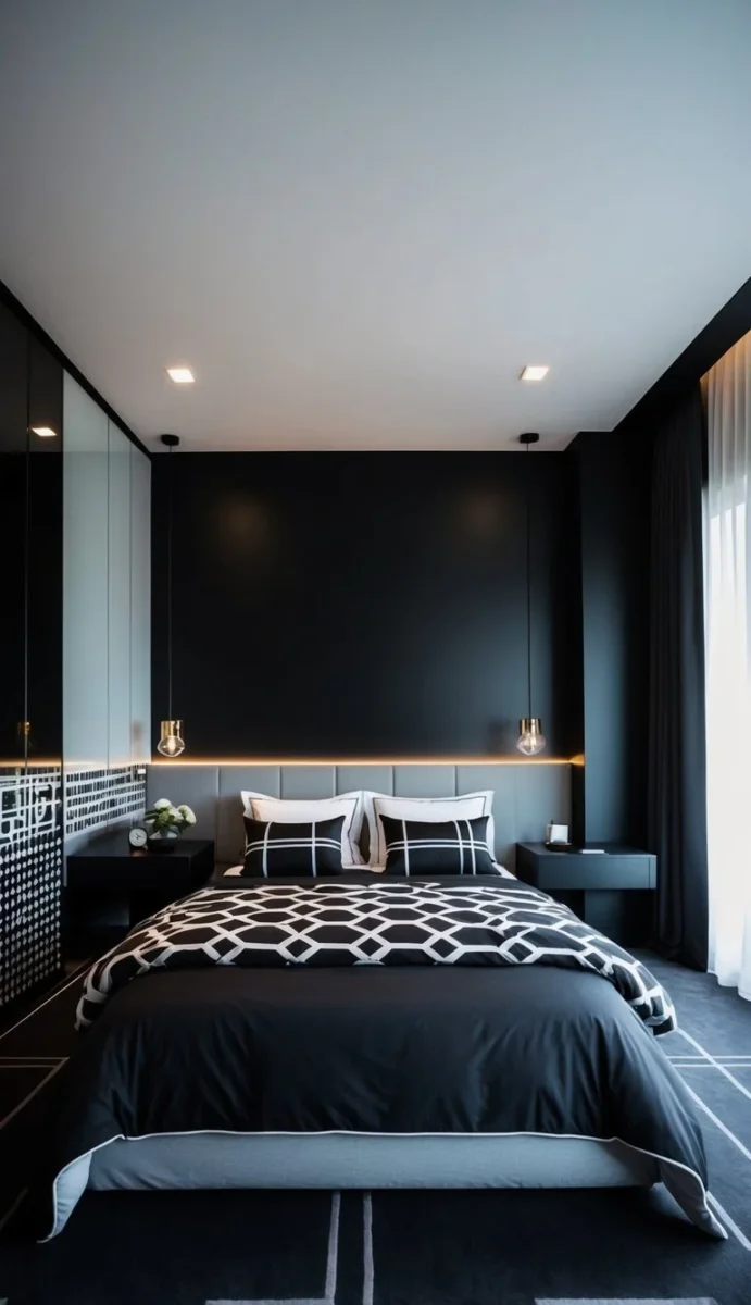 Black and Gray Bedroom Ideas