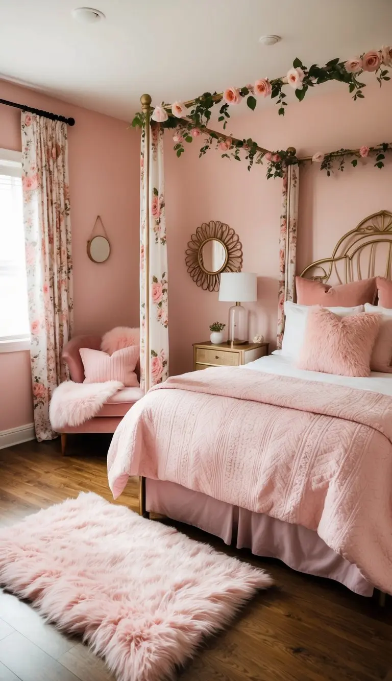 Pink Bedroom Ideas