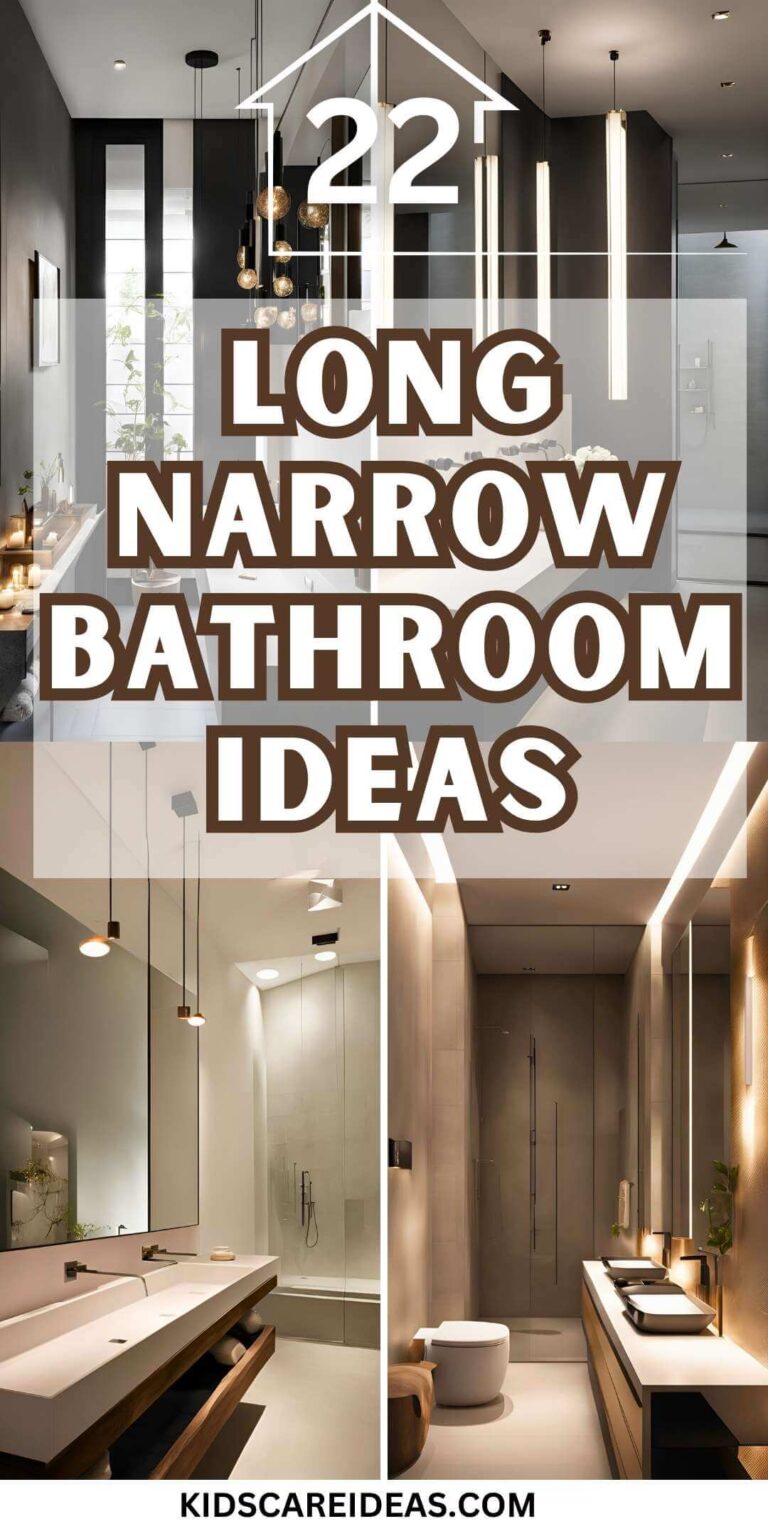 Long Narrow Bathroom Ideas