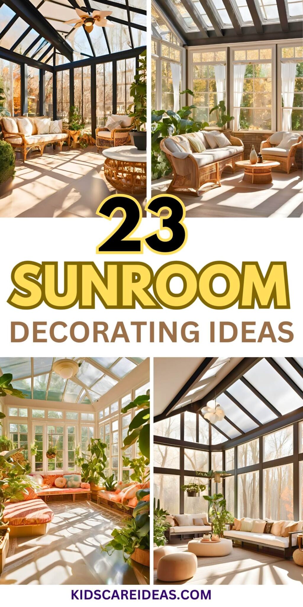 23 Sunroom Decorating Ideas to Brighten Up Your Space