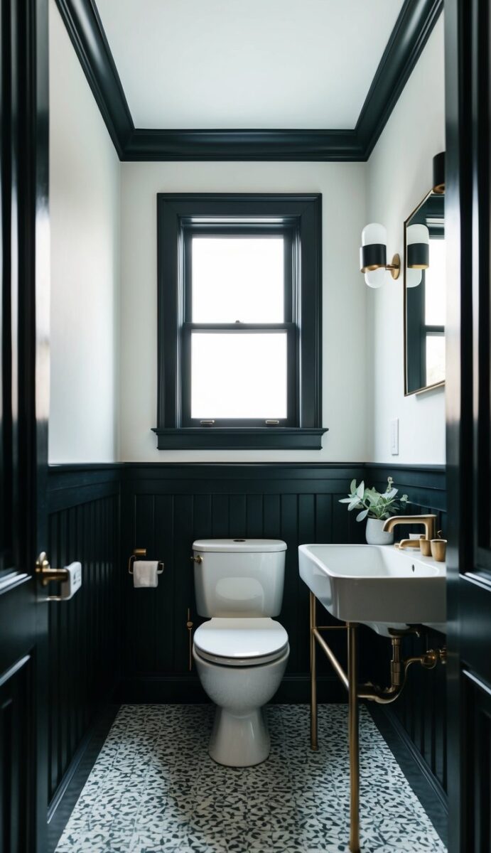 21 Small Black Bathroom Ideas to Elevate Your Space