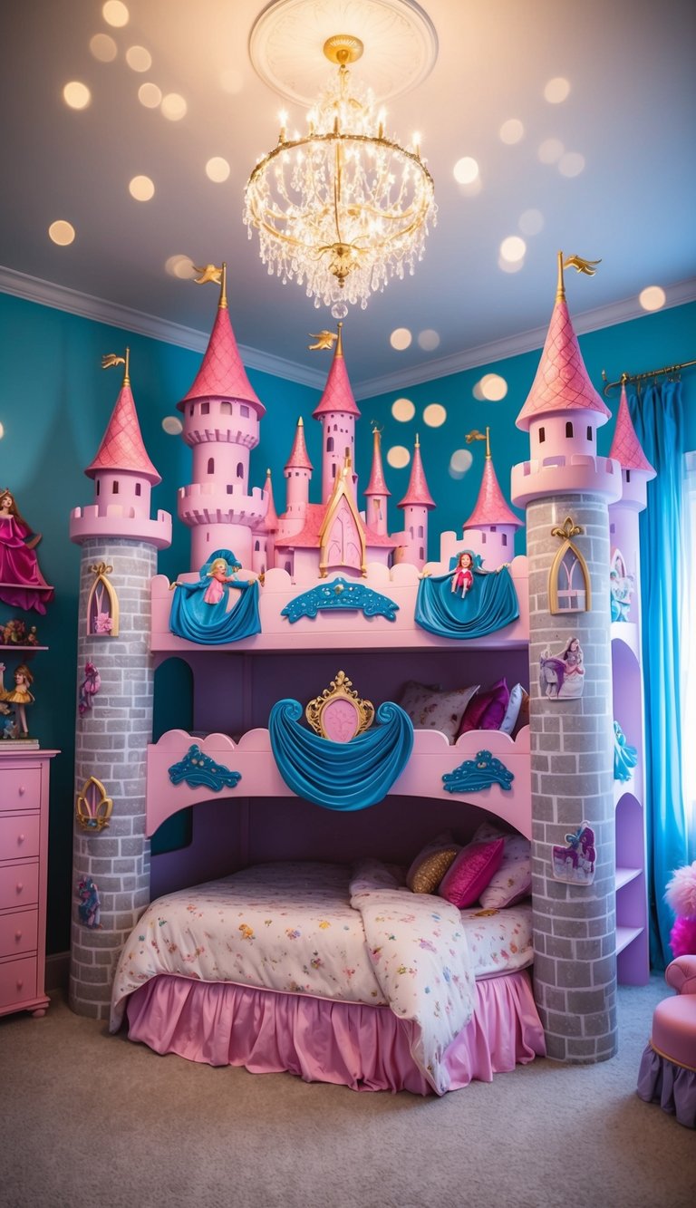 Fairy Tale Castle Bunk Bed