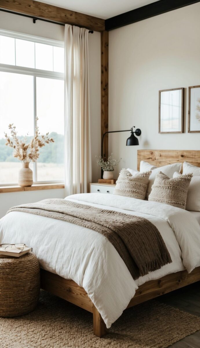 22 Farmhouse Bedroom Ideas to Create Your Cozy Retreat