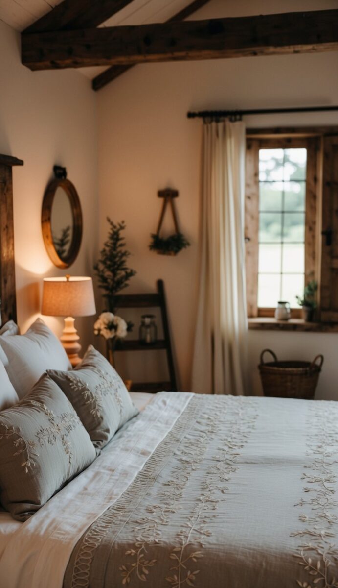 22 Farmhouse Bedroom Ideas to Create Your Cozy Retreat
