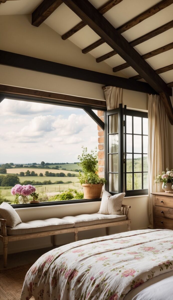 23 Country Farmhouse Bedroom Ideas to Enhance Your Cozy Retreat