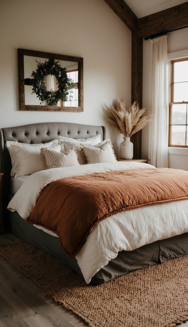 Farmhouse Bedding Ideas