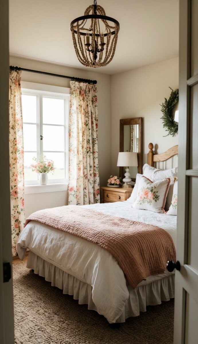 23 Country Farmhouse Bedroom Ideas to Enhance Your Cozy Retreat