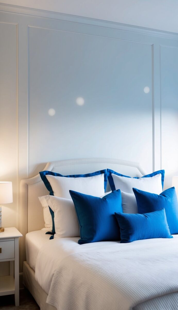 White and Blue Bedroom Ideas